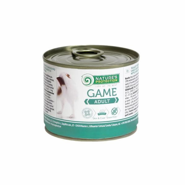 NATURE S OCHRANA Adult Venison - vlhké krmivo pro psy - 2...