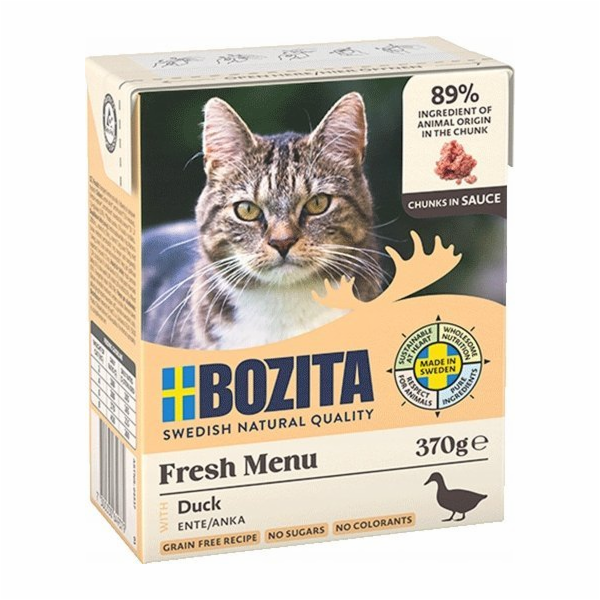 BOZITA Fresh Menu Duck in gravy - mokré krmivo pro kočky ...