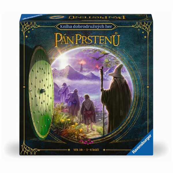 Hra Ravensburger Pán prstenů: Kniha dobrodružných her 