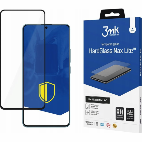 3mk tvrzené sklo HardGlass Max Lite pro Redmi Note 13 4G,...