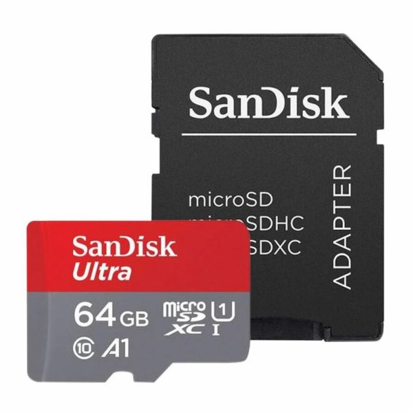 SanDisk Ultra - Paměťová karta flash (adaptér microSDXC n...