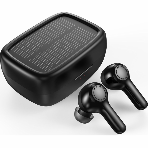 Sluchátka TWS Choetech Solar sport (černá)