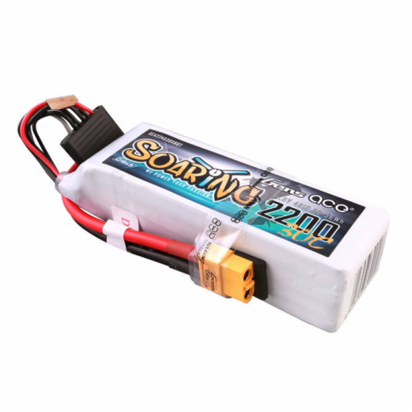 Gens ace G-Tech Soaring 2200mAh 14.8V 30C 4S1P Lipo Batte...