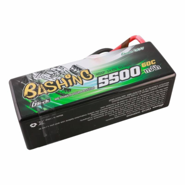 Gens ace G-Tech 5500mAh 4S1P 14.8V 60C HardCase RC auto L...