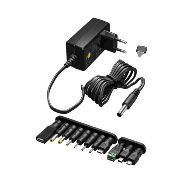 Napájecí adaptér Goobay Univerzální napájecí adaptér 3V -...