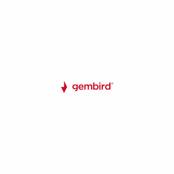 GEMBIRD 2-port 45W GaN USB fast charger LED white