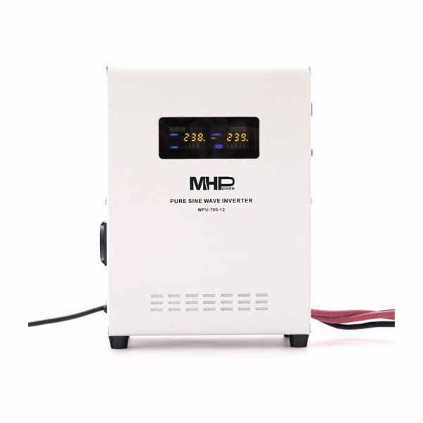 Napěťový měnič MHPower WPU-700-12 UPS, 700W, čistý sinus,...