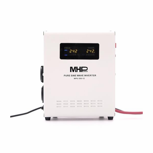 Napěťový měnič MHPower WPU-300-12 UPS, 300W, čistý sinus,...