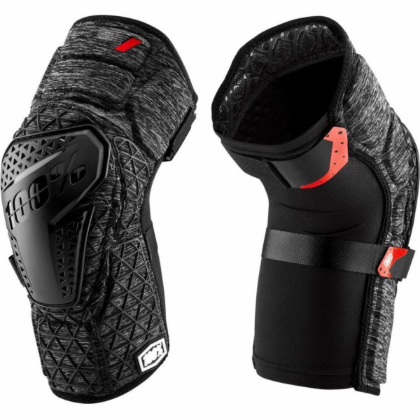 100% chrániče kolen 100% SURPASS Knee Guard šedý vřes čer...