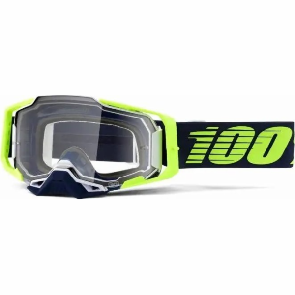 100% ARMEGA Googgle DEKER čočka (průhledné sklo Anti-Fog,...