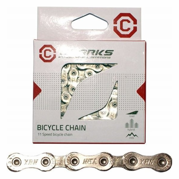 Clarks Clarks C12 Bicycle Chain, 12-řada, 126 buněk, komp...