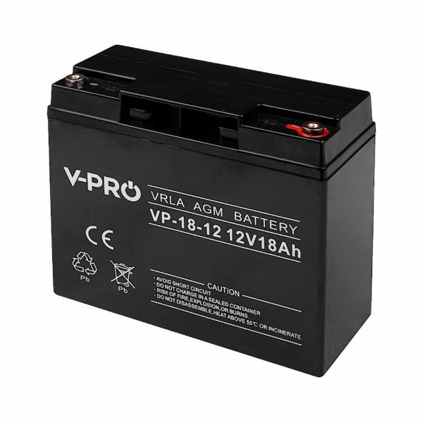 Baterie AGM VPRO 12V 18 Ah