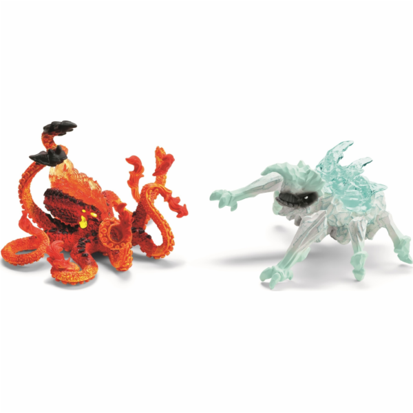 Schleich Eldrador Creatures Ledový brouk vs. Ohnivá chobo...