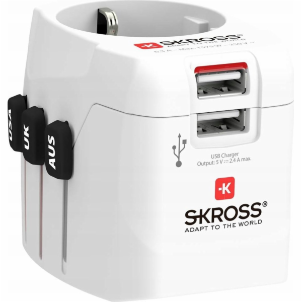 Skros Pro Light USB World (2xA)