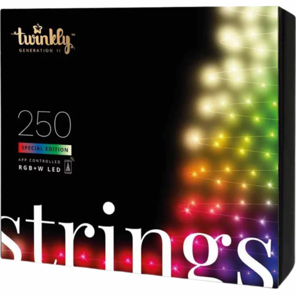 Inteligentní světelný řetěz Twinkly Strings (vícebarevné ...