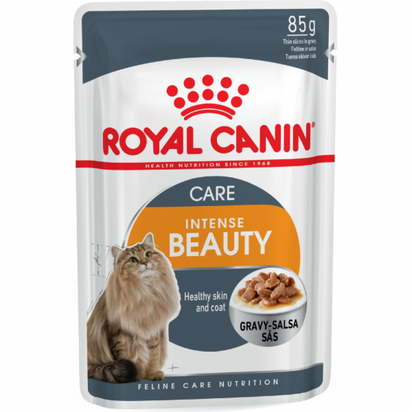ROYAL CANIN Hair & Skin Care slices in gravy - mokré krmi...