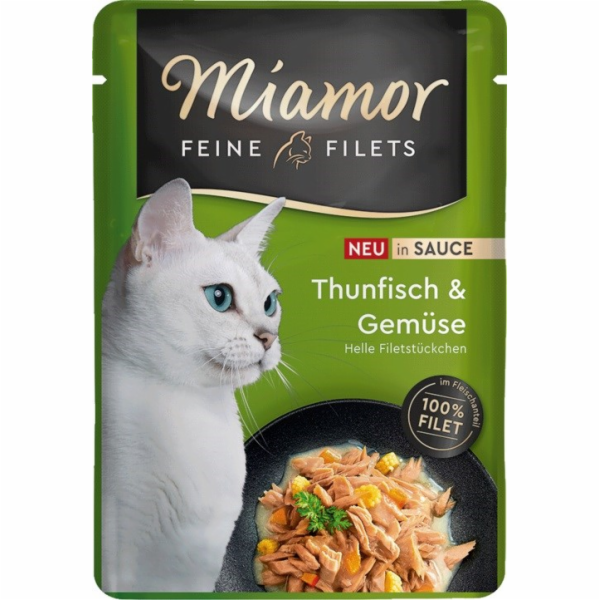 MIAMOR Fine Filets Tuna with vegetables in sauce - mokré ...