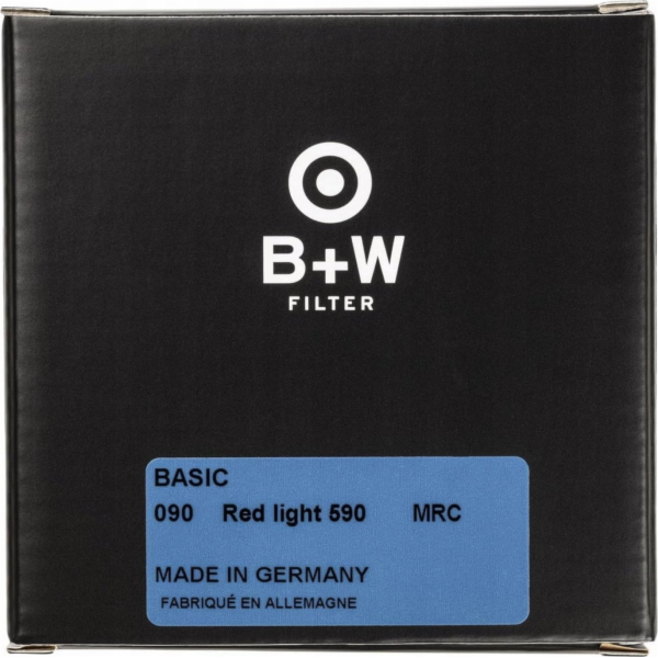 B+W filtr 49mm cervený light 590 MRC Basic
