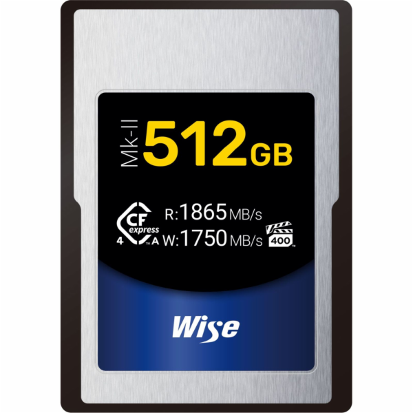 Wise CFexpress 4.0 Type A Mk-II 512GB             WI-CFX4...