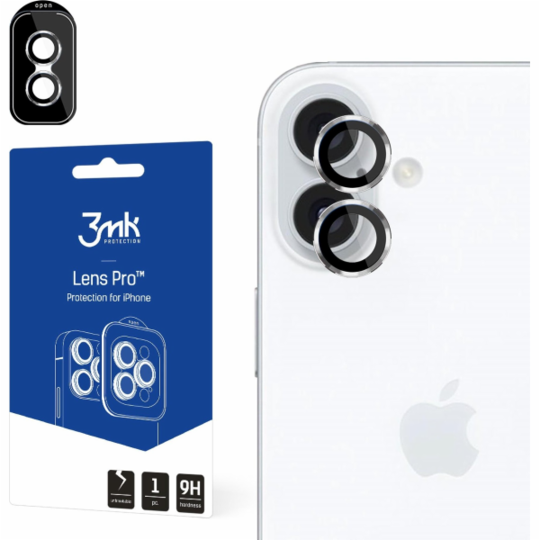 3mk Lens Protection Pro pro Apple iPhone 16/16 Plus, Silver