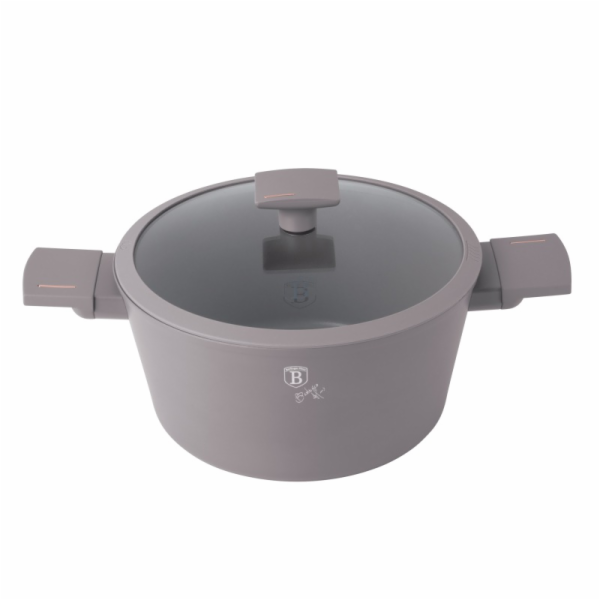 Kastrol s titanovým povrchem a poklicí 28 cm Taupe Collec...