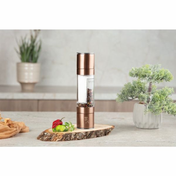 Mlýnek na pepř a sůl Rosegold Metallic Line BH-8552