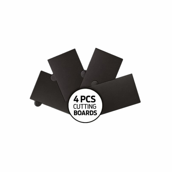 Sada nožů s nepřilnavým povrchem 11 ks ve stojanu Black s...