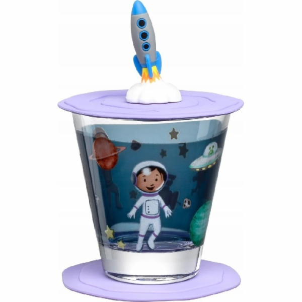 Leonardo Sklenice s víčkem a podšálkem 215ml cosmos BAMBI...