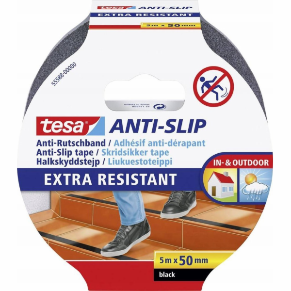 Tesa  Anti-Rutschband 5m 50mm černý