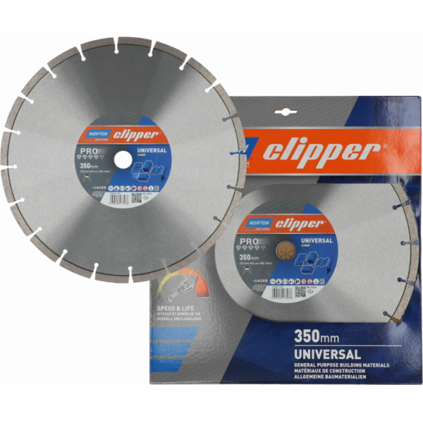 NORTON D.UNIVERSAL SHIELD 350mm CLIPPER PRO UNIVERSAL LASER