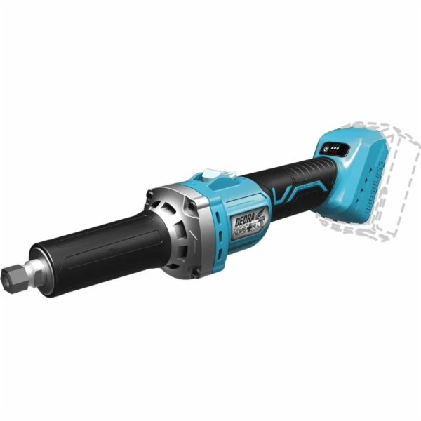 Bruska Dedra Bezkartáčová bruska přímá 18V, stopka 6mm