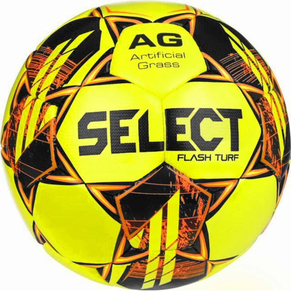 Select Flash Turf FIFA Basic V23 Ball FLASH TURF YEL-ORA ...