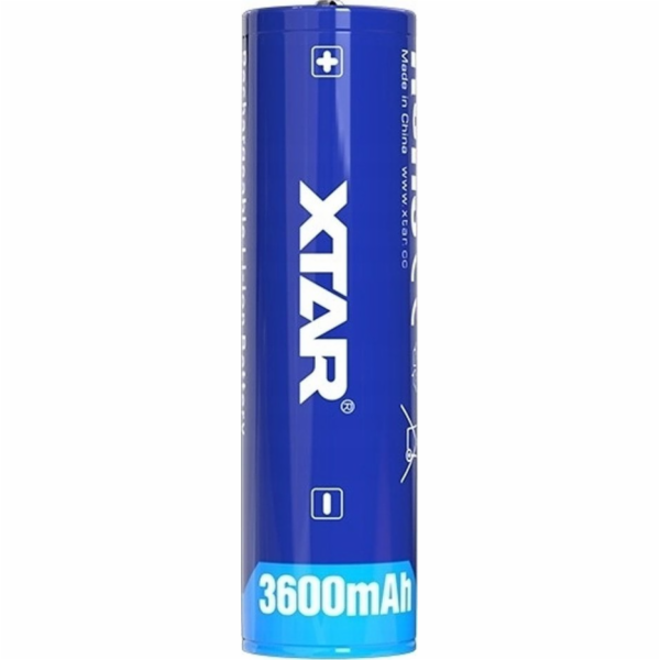 Další baterie XTAR 18650 3,7V Li-ion 3600mAh s ochr