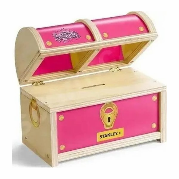Truhla s pokladem Stanley Piggy Bank ke sestavení