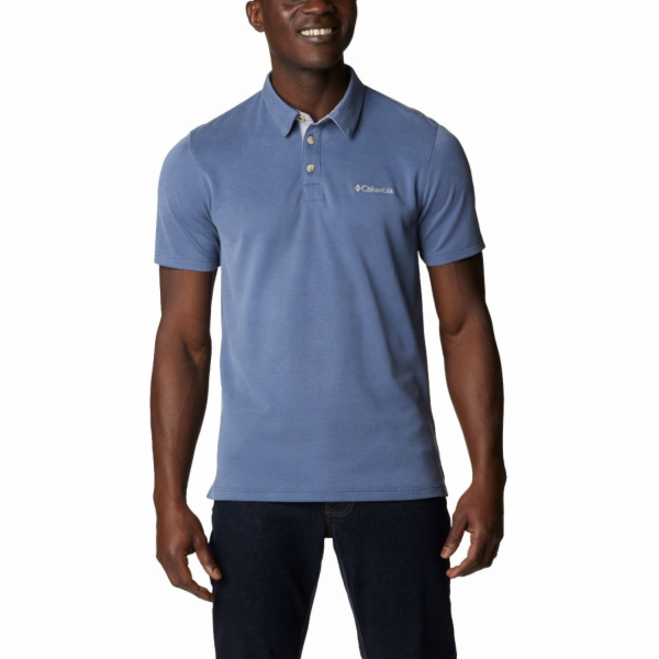 Columbia  Nelson Point Polo 1772721478 Navy Blue M