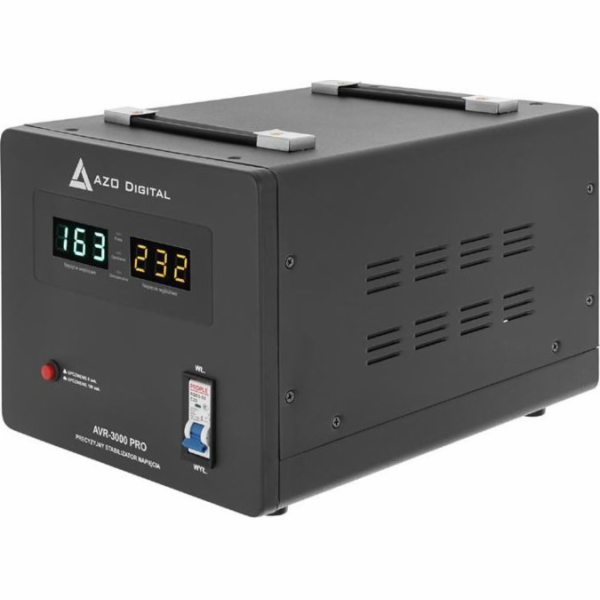 AZO digitální stabilizátor napětí AVR-3000 PRO 3000VA / 1...
