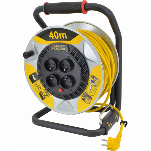 Stanley  NAVIJÁK PRODLUŽOVACÍ KABEL 40m 3x1,5mm 16A IP20