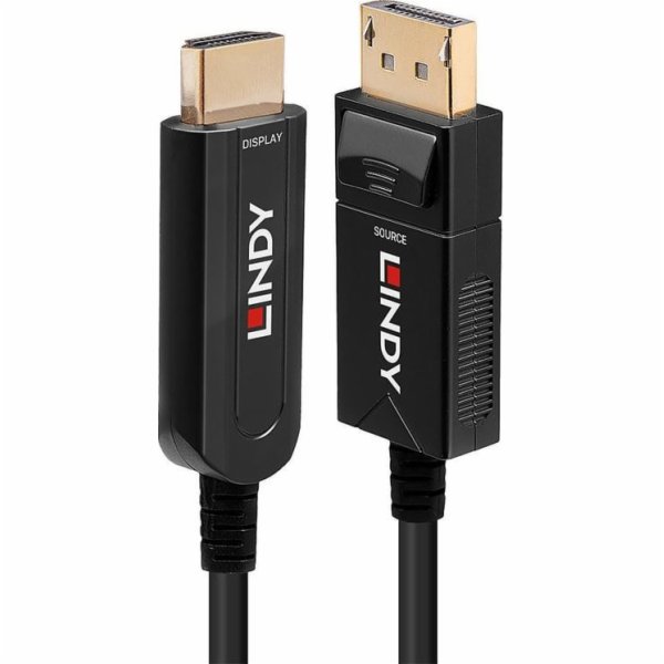 Lindy kabel Lindy DP 1.2 auf HDMI 18G AOC kabel 20m