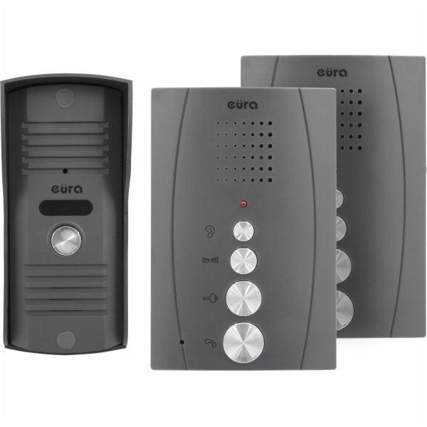 Eura Interkom EURA ADP-51A3 DIFESA - grafit, jednořadý, 2...