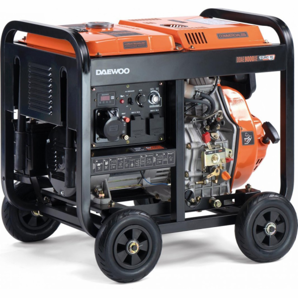 Daewoo DIESELOVÝ GENERÁTOR 6,3KW 230V/DDAE 9000XE DAEWOO ...