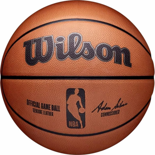 Oficiální herní míč Wilson  NBA WTB7500ID Orange 7