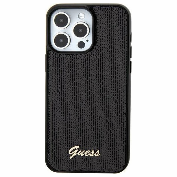 Guess  GUHCP15SPSFDGSK iPhone 15 6.1 černo/černé pevné po...