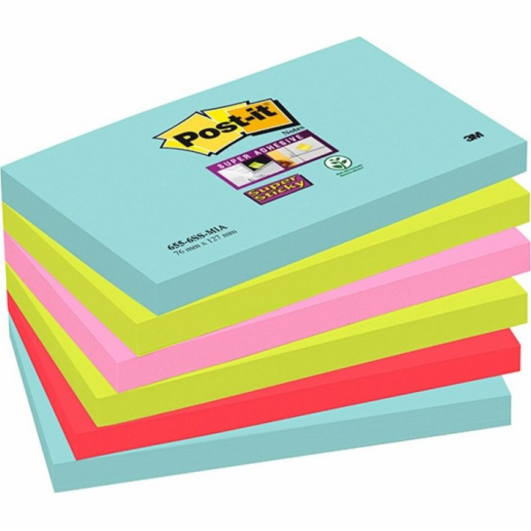 Post-it Sticky notes POST-IT Super Sticky (655-6SS-MIA), ...