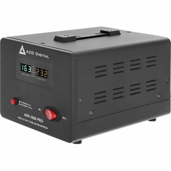 AZO Digitální stabilizátor napětí AVR-1000 PRO 1000VA / 600W