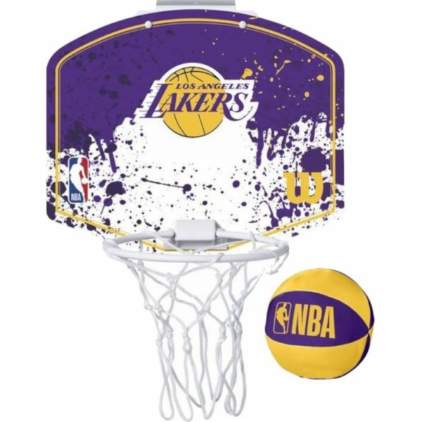 Wilson  NBA Team Mini Hoop WTBA1302NBARD bílá Jedna velikost