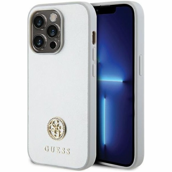 Guess  GUHCP15LPS4DGPS iPhone 15 Pro 6.1 stříbrný/stříbrn...