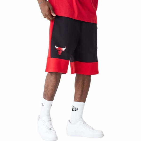 New Era  NBA Color Block Short Bulls 60416373 Czerwone M