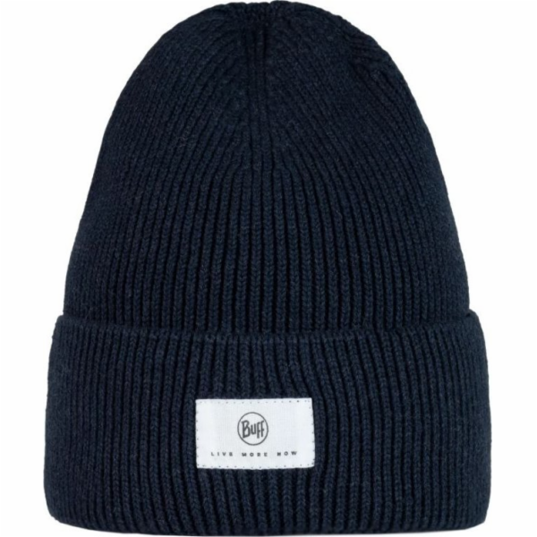 Buff  Drisk Knitted Hat Beanie 1323307791000 Navy Blue Je...