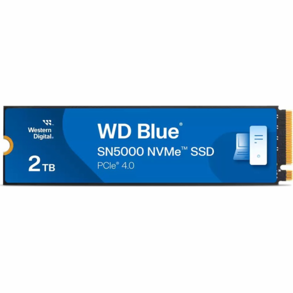WD BLUE SSD NVMe 2TB PCIe SN5000, Gen4, (R:5150, W:4850MB/s)