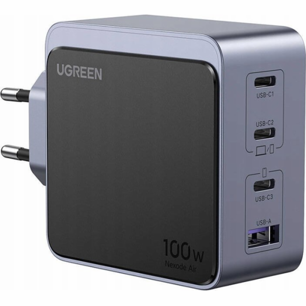 UGREEN Nexode S 100W 4-Port GaN Fast Charger EU gray